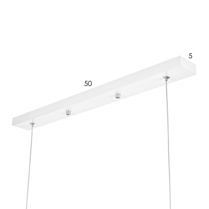 Люстра Люстра "Нильсин" 3хLED 72Вт 3000-6000К белый 100х20х100 см