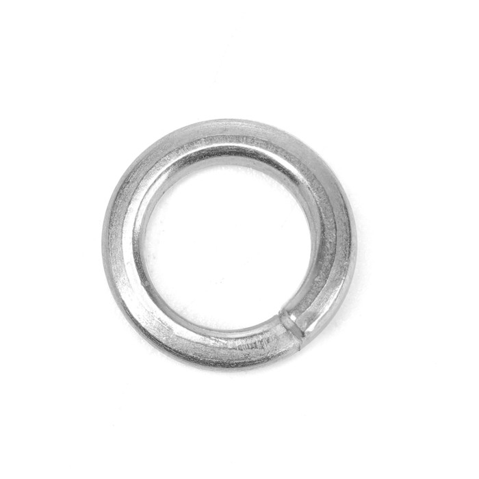 Шайба ТУНДРА, пружинная, разрезная, гровер, DIN127, оцинкованная, М6, 1 кг Шайба ТУНДРА, пружинная, разрезная, гровер, DIN127, оцинкованная, М6, 1 кг