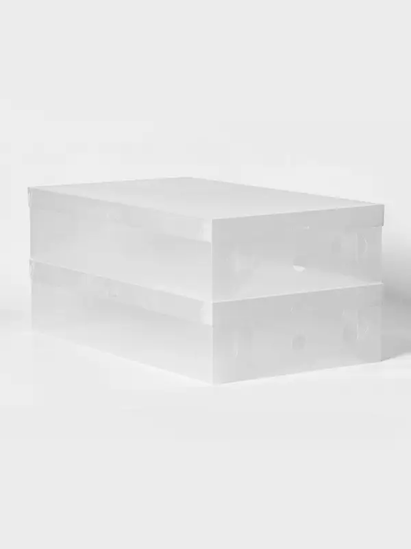 Коробка для хранения сапог с крышкой Uni size, 30&times;52&times;12 см, 2 шт.