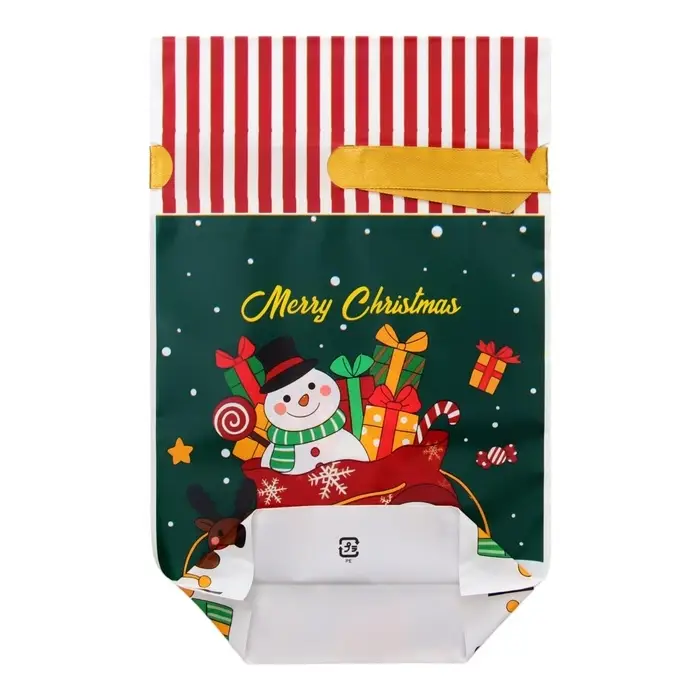 Пакет полиэтиленовый подарочный, с завязками  Пакет полиэтиленовый подарочный, с завязками "Подарки" МИКС, 15х23 см