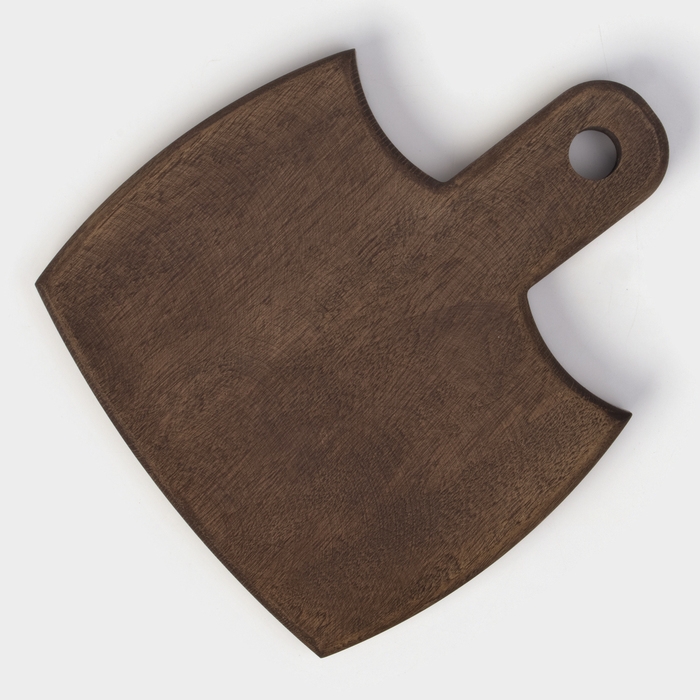 Доска разделочная для подачи Wild Kitchen, 23×20×2.5 см, граб темный Доска разделочная для подачи Wild Kitchen, 23×20×2.5 см, граб темный