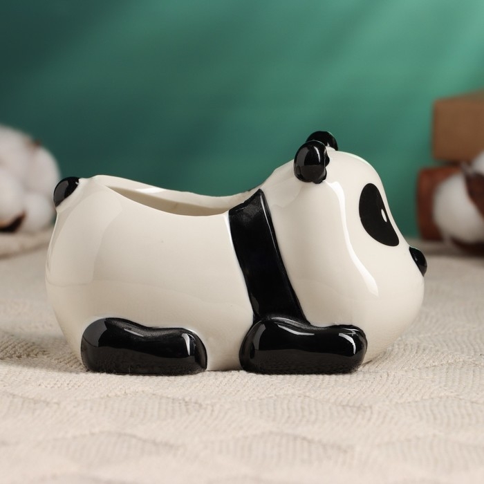 Кашпо  Кашпо "Панда" 7х13х8см