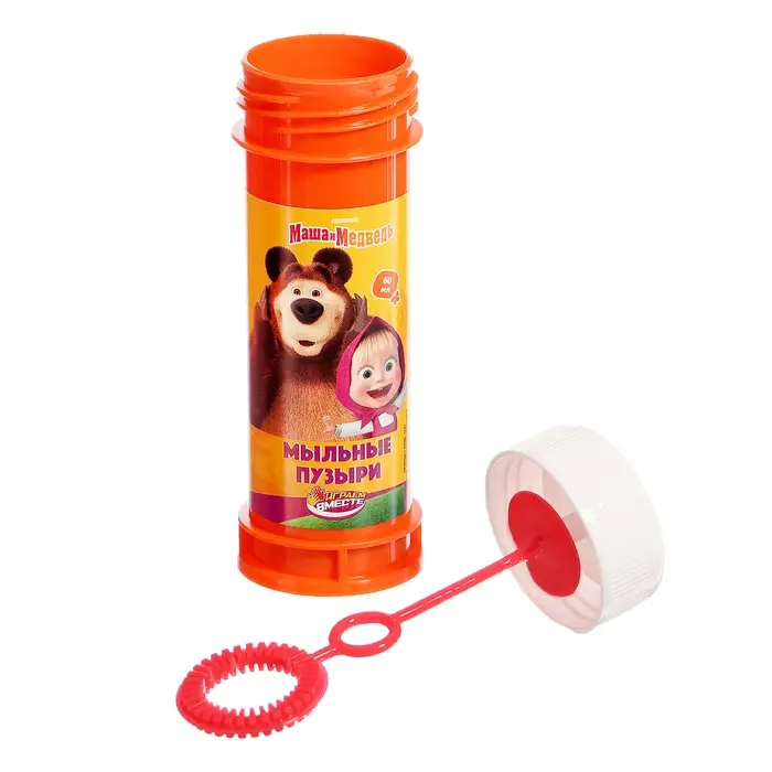 Мыльные пузыри &laquo;Маша и Медведь&raquo;, 60 мл