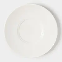 Чайная пара Дулевский фарфор &laquo;Белая&raquo;, чашка 250 мл, блюдце d=14.8 см, штабелируемая