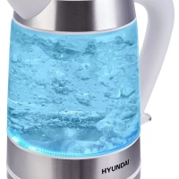 Чайник HYK-G3606 1,7л 2200Вт белый (стекло)