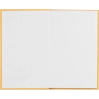 Бизнес-тетрадь А5,80л,7БЦ мат.лам,тон.бл,кл, Attache Bright colours желтый