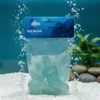 Декоративные камни для аквариума, 500 г, стекло