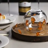 Гирлянда &laquo;Нить&raquo; 2 м, роса с насадками &laquo;Олень&raquo;, IP20, серебристая нить, 20 LED, 2 режима, от батареек АА&times;2, свечение тёплое белое