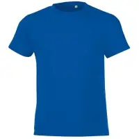 Футболка детская Regent Fit Kids, ярко-синяя, на рост 96-104 см