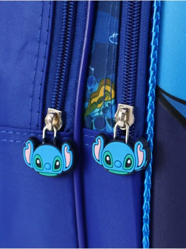 Рюкзак школьный со светодиодными лампочками &laquo;Синий Монстрик&raquo;