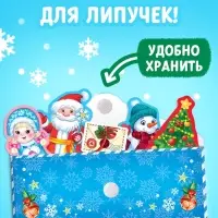 Книга картонная &laquo;Новогодние липучки&raquo;, 12 стр.