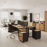 Экран к столам К-Loft 241P003 Ш1512 Графит