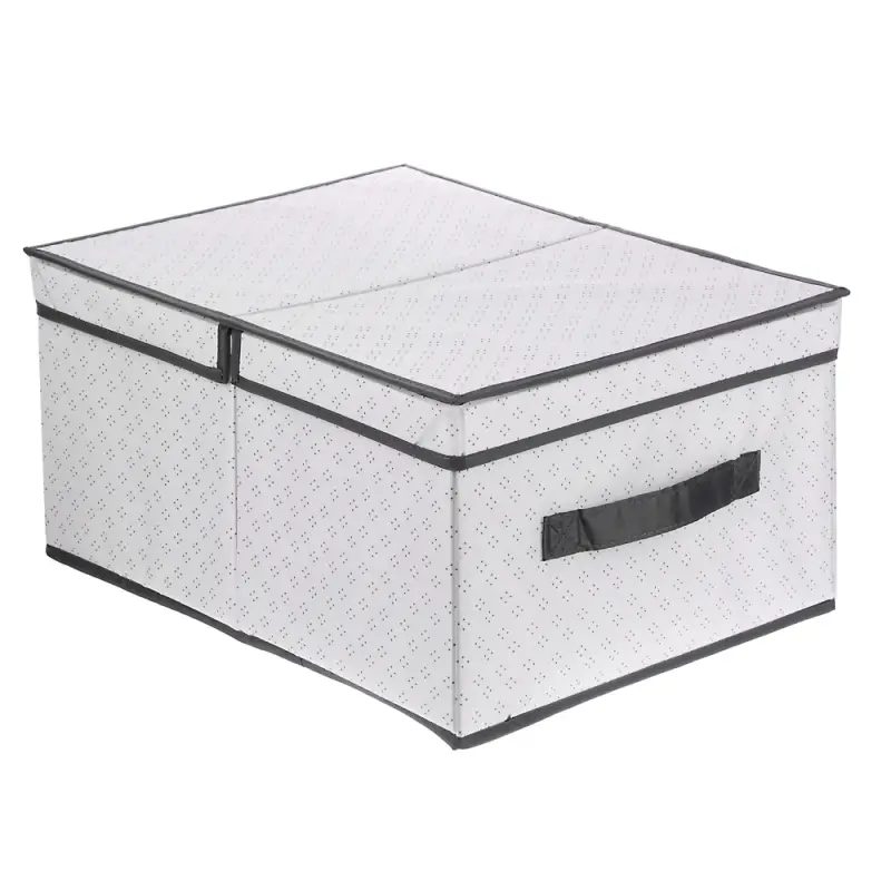 Короб тм VETTA Дафна, с крышкой , оксфорд, 40x30x20см