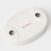 Аксессуары для кухни Доляна &laquo;Уют&raquo;, 4 предмета, дозатор 300 мл, мыльница, подставка для губки, подставка для ложки, белые