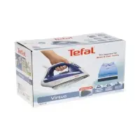 Утюг TEFAL Virtuo FV1711E0, 1800Вт, 200мл, 20г/мин, 1.9м, отпариватель,нержавеющая сталь