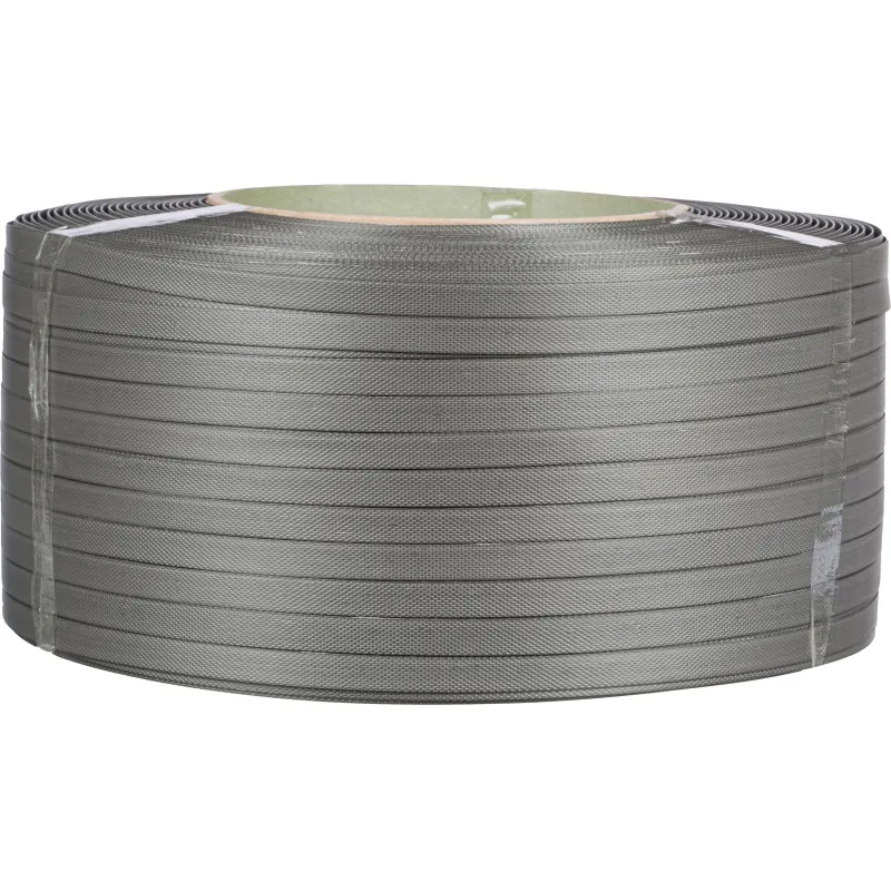 Стреппинг лента Полипропиленовая 15мм х 1,0 (1200 м.) Серая