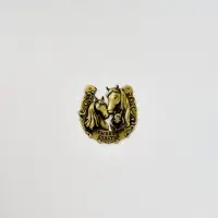 Подкова сувенирная на Новый Год, набор 3 шт., 5.5 см