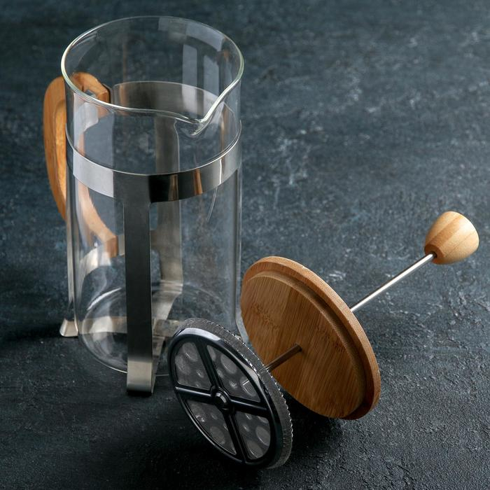 Чайник заварочный френч - пресс «Эко», 1 л Чайник заварочный френч - пресс «Эко», 1 л