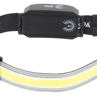 Фонарь налобный светодиодный GA-807 ''Кибер'' аккумуляторный 5 Вт COB, 3 режима, micro USB Элементы питания в комплекте