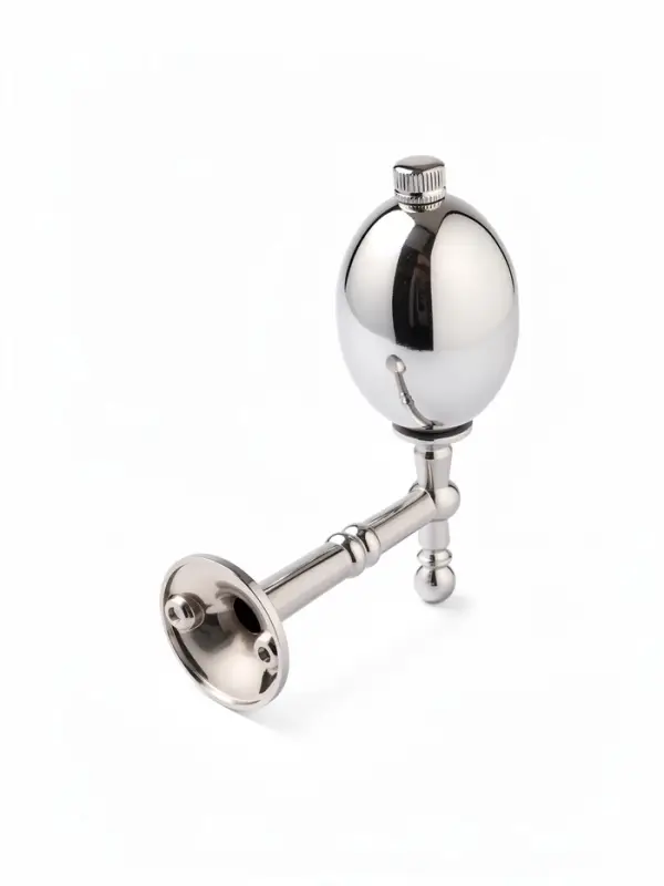 Крючок - держатель для штор CAPPIO KS050, алюминий, цвет хром, 2 шт.