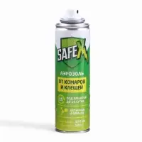 Аэрозоль Репеллент SAFEX, от клещей и комаров, 150 мл