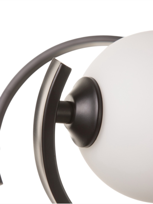 Бра Nadine 1х10Вт GU10 черный 37х16х32см Бра Nadine 1х10Вт GU10 черный 37х16х32см