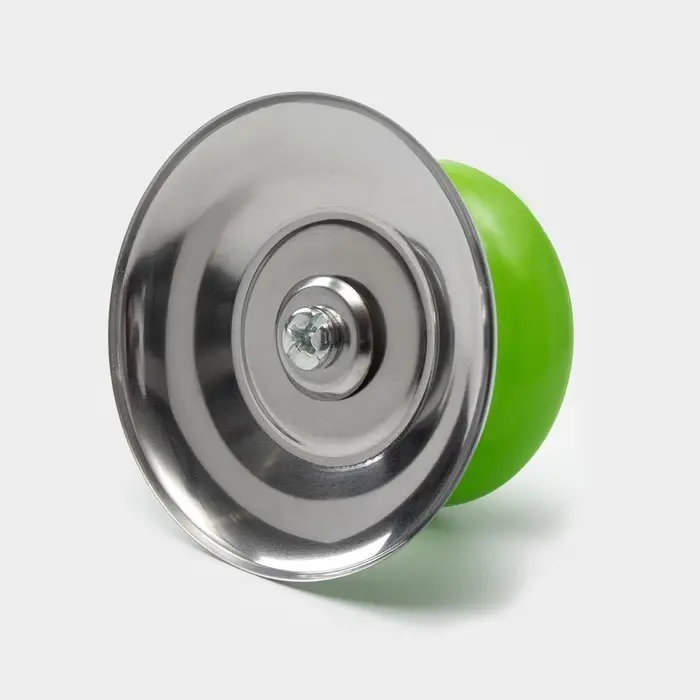 Ручка для крышки на посуду Доляна «Гевни», d=4,5 см, цвет зелёный Ручка для крышки на посуду Доляна «Гевни», d=4,5 см, цвет зелёный