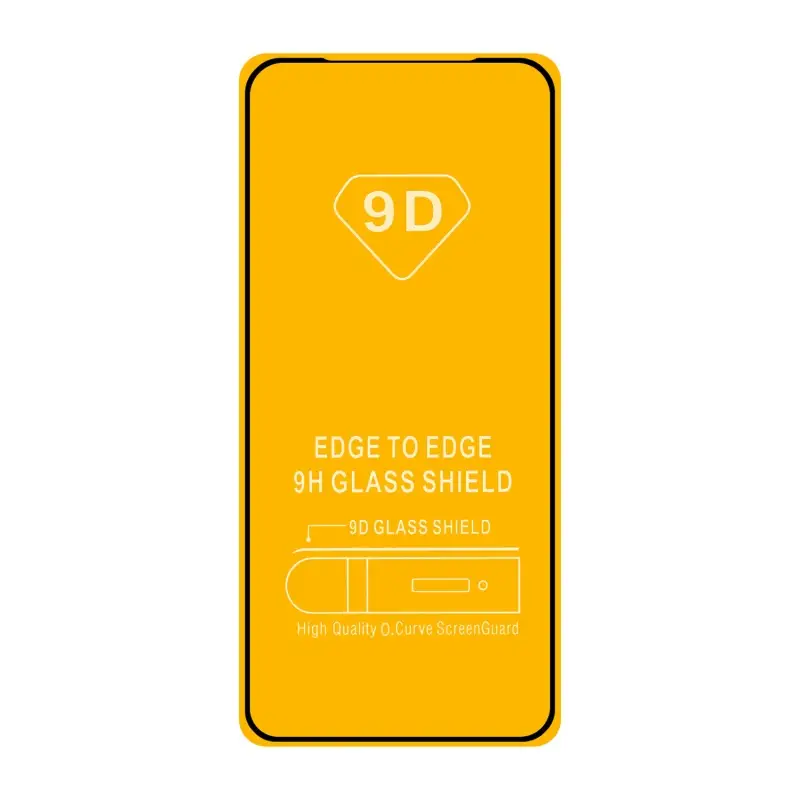 Защитное стекло для Samsung M32 с рамкой 9H Full Glue без упаковки (25 шт./уп.)