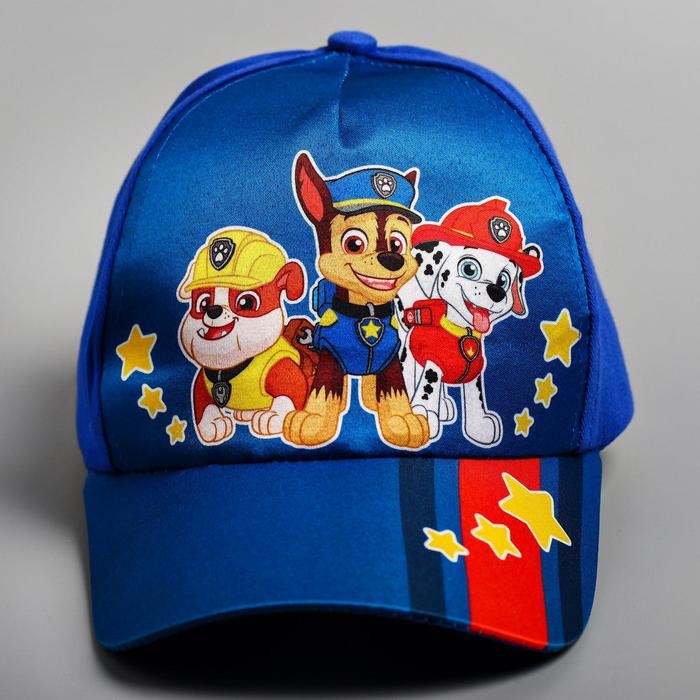 Кепка детская для мальчика, размер 52-56, «Щенячий патруль» Кепка детская для мальчика, размер 52-56, «Щенячий патруль»