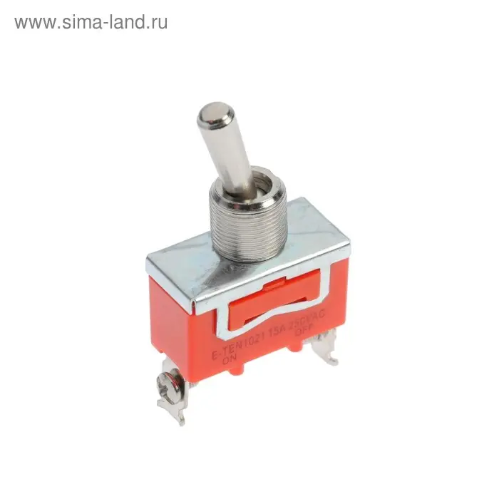 Тумблер, 250 В, 15 А, ON-OFF, 2с Тумблер, 250 В, 15 А, ON-OFF, 2с