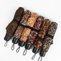 Зонт механический &laquo;Сафари&raquo;, 3 сложения, 8 спиц, R=48/55 см, d=96 см, рисунок МИКС