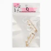 Булавка для подвесок PO-035, №01, 2 шт. 3.5&times;0.5 см, цвет золото