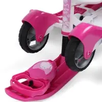 Снегокат «Котики», с родительской ручкой, со спинкой, розовый, ТС6-СЛ/К Snow Cat Снегокат «Котики», с родительской ручкой, со спинкой, розовый, ТС6-СЛ/К Snow Cat