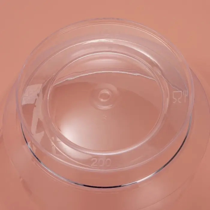 Креманка пластиковая одноразовая для фуршета «Кристалл», 200 мл, прозрачная