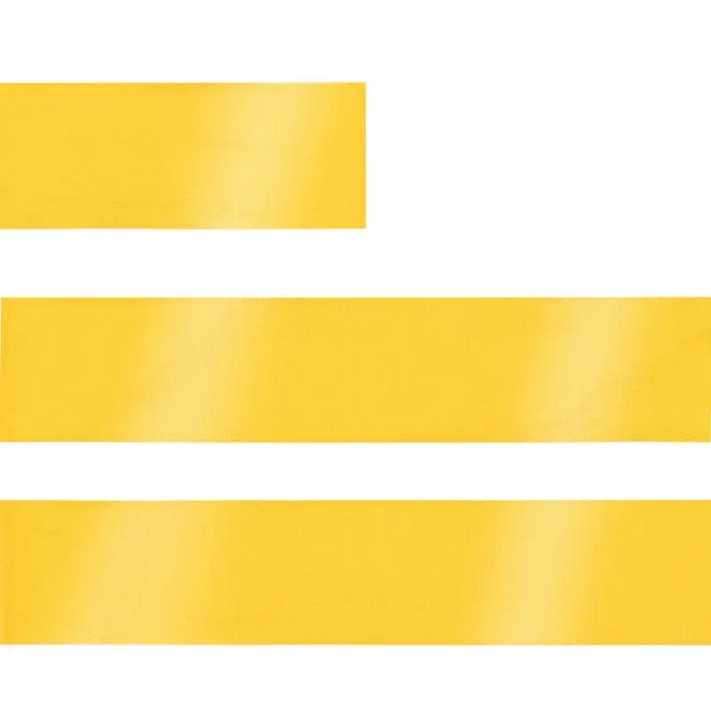 Лента сатиновая Satin 20 XL, желтая, 190 см Лента сатиновая Satin 20 XL, желтая, 190 см