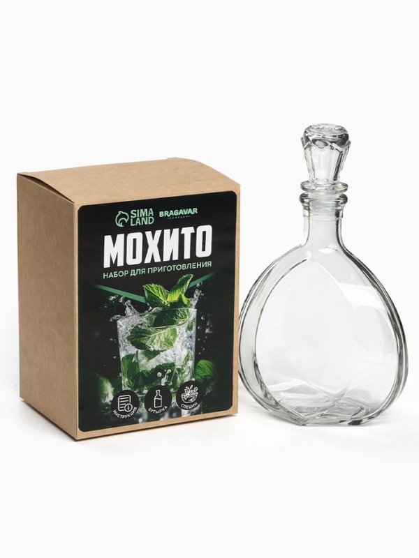 Набор для приготовления настойки «Мохито», набор специй, штоф