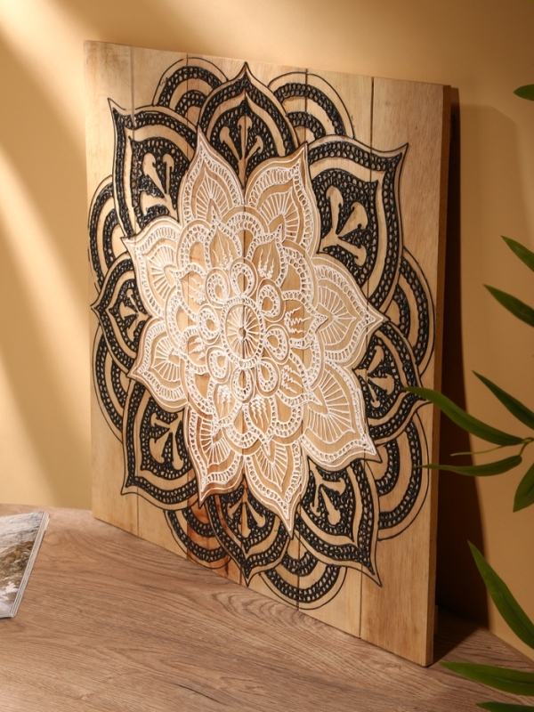 Панно декоративное  Панно декоративное "Санто" дерево 60 см