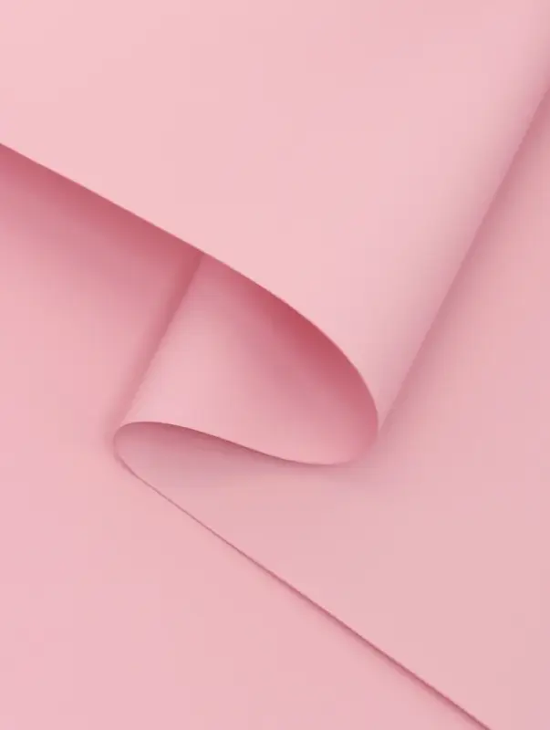 Пленка для цветов тонированная, матовая, пудровый, 0.5&times;10 м, 65 мкм