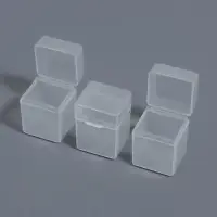 Контейнеры для хранения мелочей, 2.5×2.3×3.4 см, 3 шт., прозрачные