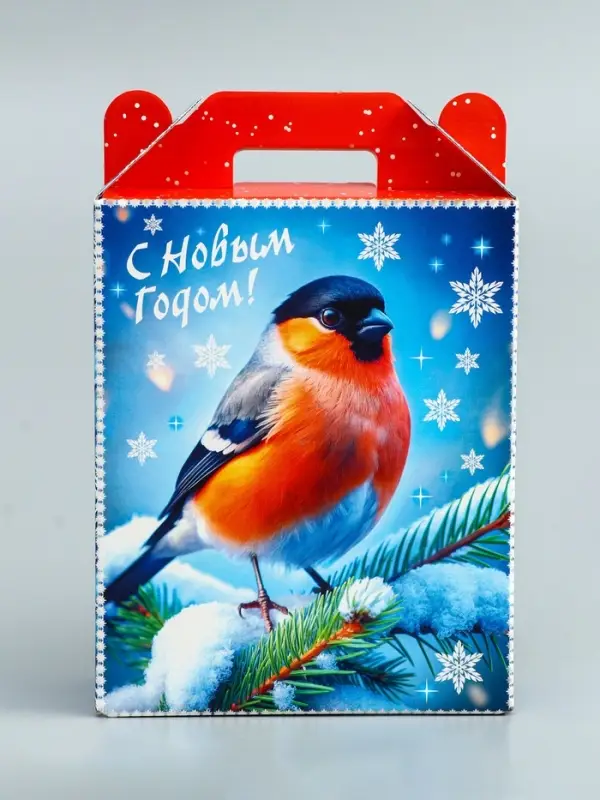 Подарочная новогодняя коробка «Зимняя трель» , 16.8×6.8×20.9 см Подарочная новогодняя коробка «Зимняя трель» , 16.8×6.8×20.9 см