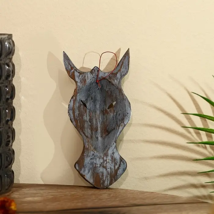 Маска Маска "Зебра" албезия 19х9х4 см