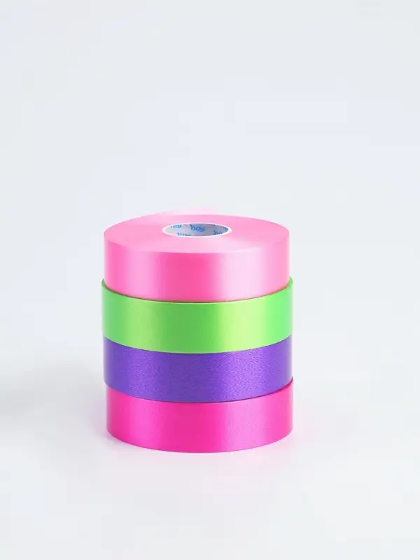 Лента упаковочная для декора и подарков, пастельный МИКС, 2 см &times; 45 м