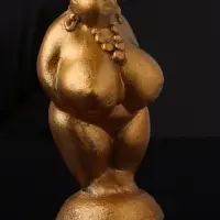 Фигурка гипс &laquo;Богиня плодородия&raquo;, 13&times;6&times;6 см, бронза