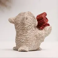 Фигурка гипс &laquo;Сова с книгами&raquo;, 10&times;8&times;6 см