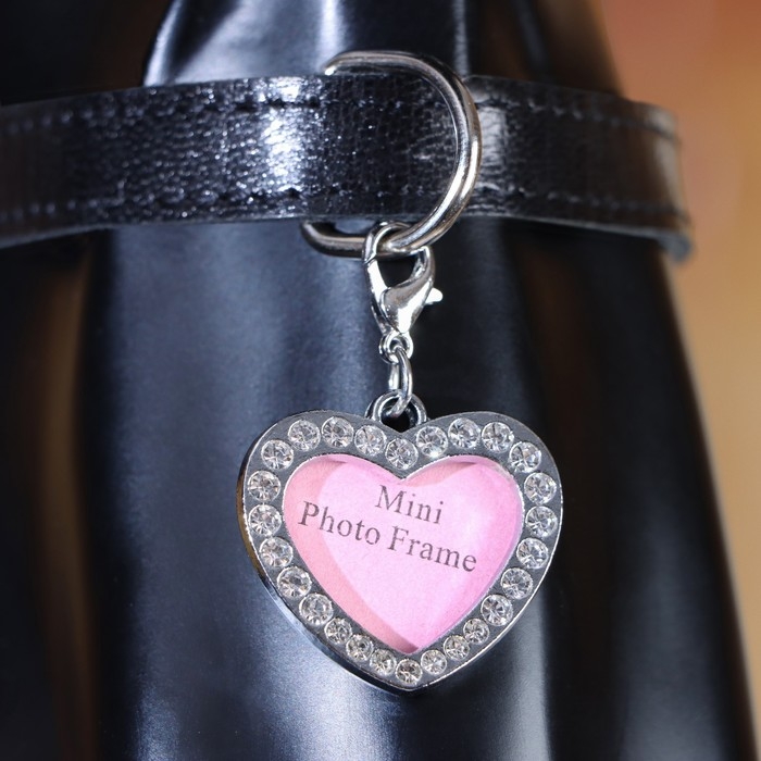 Адресник под записку  Адресник под записку "Сердечко", 3 х 3 см