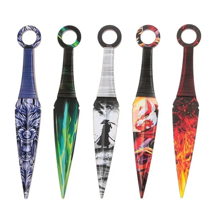 Деревянное оружие, детское сувенирное &laquo;Кунай&raquo;, МИКС, 26&times;4 см