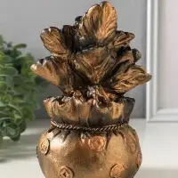 Фигурка гипс &laquo;Денежное дерево&raquo;, 17.5&times;12 см, под бронзу винтаж