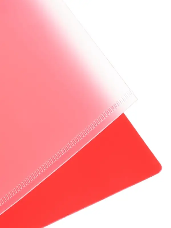 Тетрадь А4 96л кл Тетрадь А4 96л кл "PROGRESSIVE CANVAS Красная",пласт обл,греб,фигур высеч,4цв разд+лин+кар