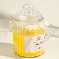 Ароматическая свеча в банке &laquo;Ананас и имбирь&raquo;, 180 г, 45 ч