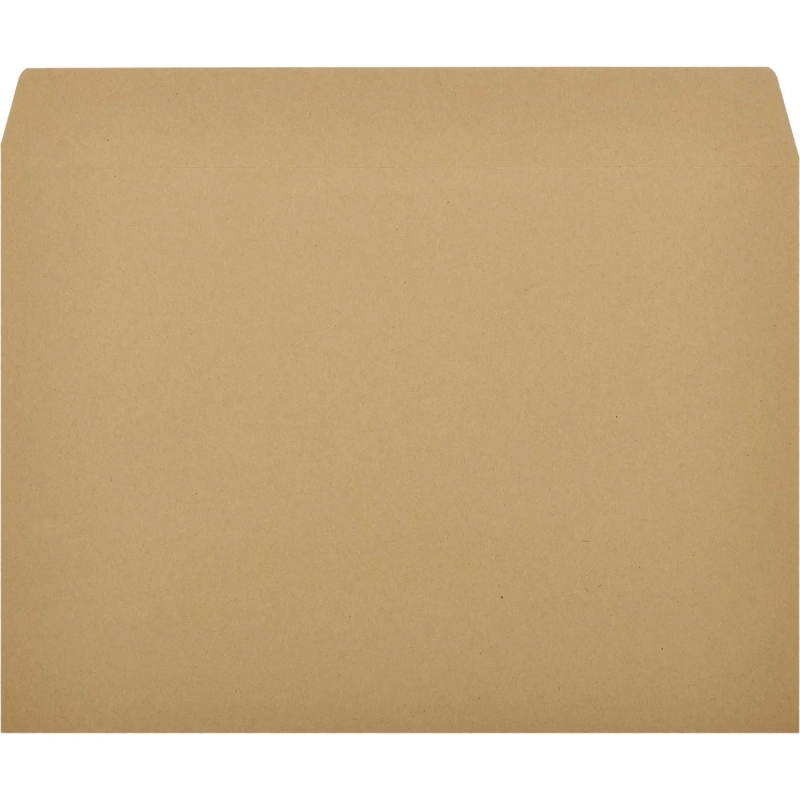 Конверт С4&nbsp; из крафт бум. 90 г/м2 с силиконовой лентой, 25 шт/уп